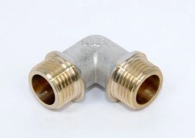 Лот: 12945304. Фото: 1. Уголок ТМ 1/2&quot; ш/ш /15/210... Фитинги, подводка