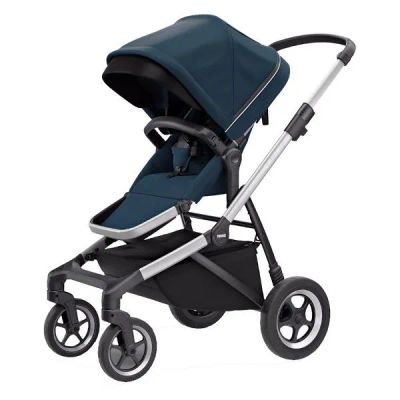Лот: 24473807. Фото: 1. Коляска детская Thule Sleek Navy... Коляски