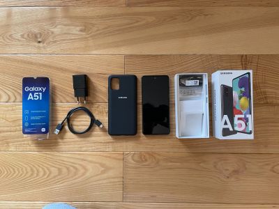 Лот: 17949350. Фото: 1. Samsung A51 64Gb Black #2. Смартфоны
