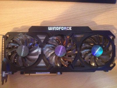 Лот: 7903408. Фото: 1. Видеокарта Gigabyte GeForce GTX... Видеокарты