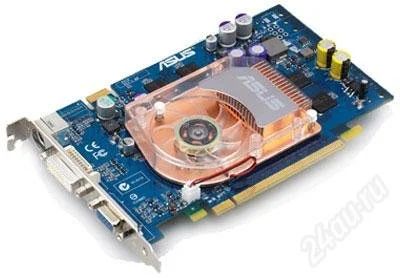Лот: 124587. Фото: 1. Asus EN6600GT/HTD256 256Mb PCI-E... Видеокарты