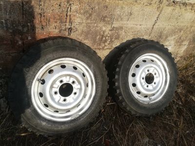 Лот: 17560960. Фото: 1. колеса на ниву 175.80.16 вли5... Шины на дисках