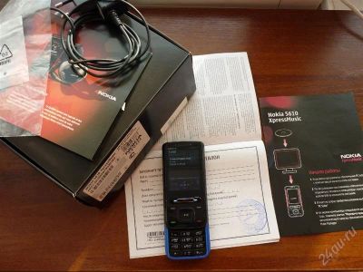 Лот: 915512. Фото: 1. Nokia 5610 blue. Кнопочные мобильные телефоны