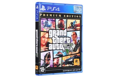 Лот: 19587507. Фото: 1. Игра для PlayStation 4 GTA 5... Игры для консолей