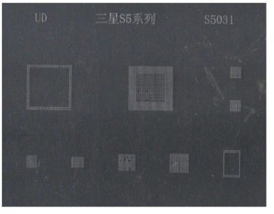 Лот: 20885765. Фото: 1. Трафарет BGA S5031 Samsung G900... Оборудование для ремонта