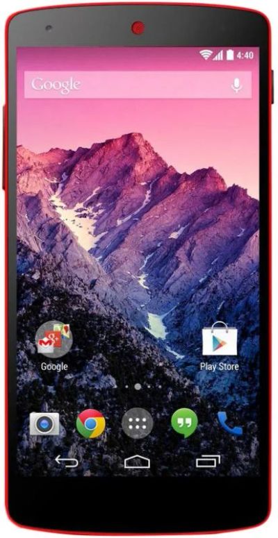 Лот: 4449341. Фото: 1. Google Nexus 5 (РСТ) красный 16Gb... Смартфоны