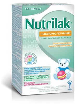 Лот: 4454274. Фото: 1. Nutrilak Кисломолочный. Детское питание