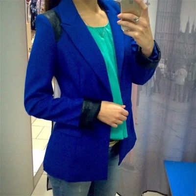 Лот: 6756645. Фото: 1. Пиджак новый синий. Пиджаки, жакеты, жилеты