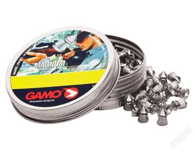 Лот: 2474786. Фото: 1. Пульки для воздушки Gamo magnum. Охотничье оружие