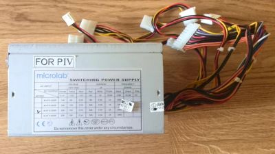 Лот: 7535378. Фото: 1. БП 350W Microlab. Корпуса, блоки питания