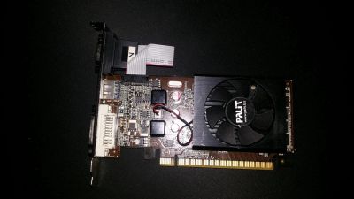 Лот: 5271930. Фото: 1. Видюха Palit GeForce GT 610 810Mhz... Видеокарты