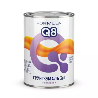 Лот: 24088285. Фото: 1. Грунт-эмаль Formula Q8, по ржавчине... Краски, лаки, растворитель