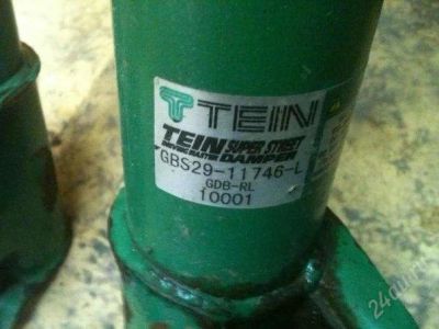 Лот: 1883650. Фото: 1. Стойки Subaru Impreza 2000г. Tein. Ходовая, подвеска, рулевое управление