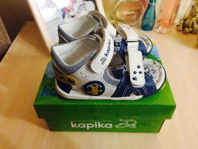 Лот: 4232341. Фото: 1. Сандалии Kapika д/м 21 р-р. Новые... Сандалии
