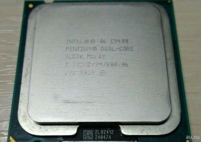 Лот: 10660024. Фото: 1. Процессор Pentium dual-core E5400... Процессоры