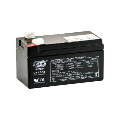 Лот: 20073773. Фото: 1. OUTDO VRLA 12v 1.3Ah (OT1.3-12... Аккумуляторы