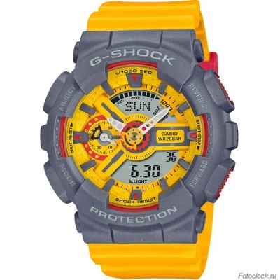 Лот: 21246217. Фото: 1. Casio GMA-S110Y-9A. Оригинальные наручные часы