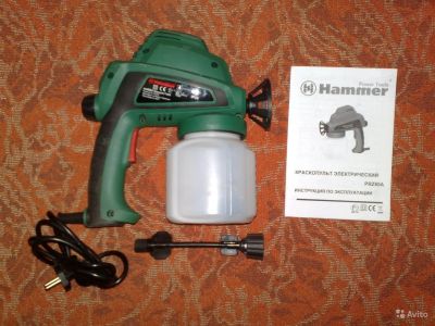 Лот: 6289989. Фото: 1. Краскопульт hammer prz80a. Электроинструмент