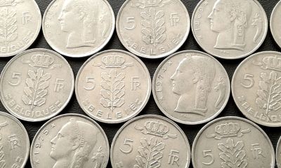 Лот: 14647701. Фото: 1. Бельгия. ( 5фр. Церера ) 50 монет... Европа