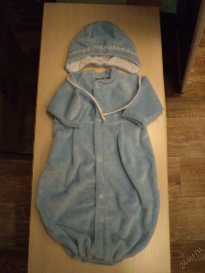 Лот: 5188896. Фото: 1. НОВЫЙ комплект на выписку из плюша... Комплекты, конверты на выписку