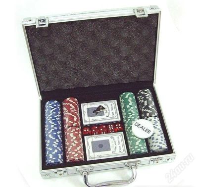 Лот: 2124156. Фото: 1. покерный набор (200 фишек), вес... Сувенирные наборы