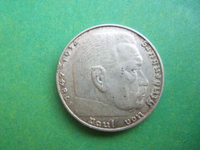 Лот: 7685054. Фото: 1. 2 марки 1939 г. J,серебро,фашистская... Германия и Австрия