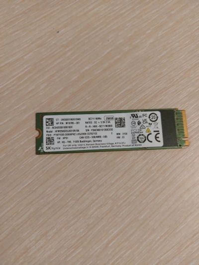Лот: 20668954. Фото: 1. M2 2280 SSD-накопитель Hynix 256... SSD-накопители
