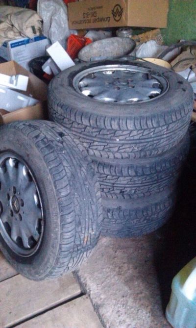 Лот: 5354624. Фото: 1. Мерседес w210,E-class оригинальные... Диски