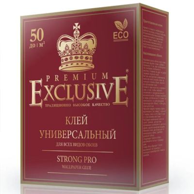 Лот: 24082149. Фото: 1. Клей для всех видов обоев, Exclusive... Клеи, герметики, пена монтажная, клейкие ленты