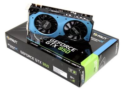 Лот: 11132155. Фото: 1. palit geforce gtx 950 stormx dual. Видеокарты