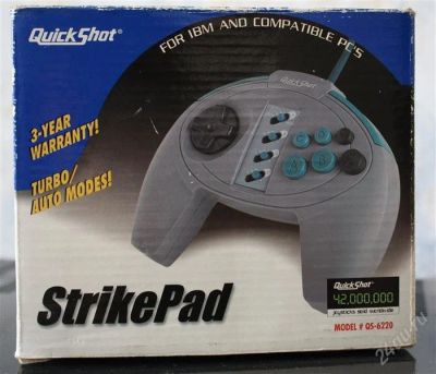 Лот: 1190793. Фото: 1. Джойстик для ПК StrikePad QS-6220. Рули, джойстики