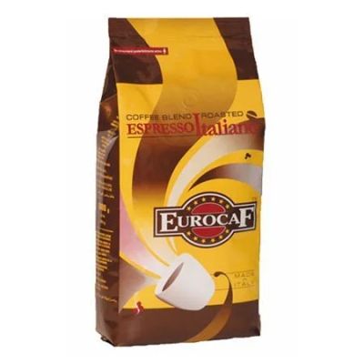 Лот: 10480314. Фото: 1. Кофе в зернах eurocaf italiano... Пищевое