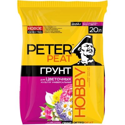 Лот: 24213498. Фото: 1. Грунт Hobby, для цветочных культур... Грунты, удобрения