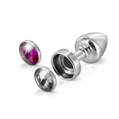 Лот: 19966942. Фото: 1. Анальный плаг Anni Magnet Silver... Игрушки