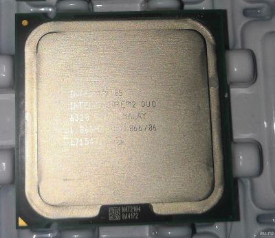 Лот: 18199036. Фото: 1. Intel Core 2Duo E6320. Процессоры