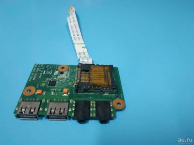 Лот: 16421090. Фото: 1. Б/У плата с разъемами USB A15HC... Платы расширения, контроллеры, доп. порты