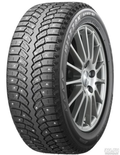 Лот: 8759266. Фото: 1. Bridgestone 235/55 R19 Spike-01... Шины