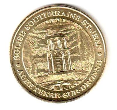 Лот: 10870321. Фото: 1. Франция жетон медаль 2011 Обтер-сюр-Дрон... Сувенирные