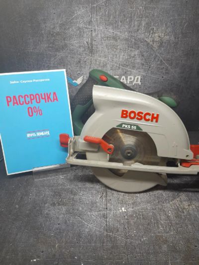 Лот: 18666502. Фото: 1. Циркулярная (дисковая) пила BOSCH... Электроинструмент