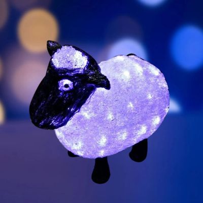 Лот: 24511176. Фото: 1. Фигура NEON-NIGHT "Овца", 56 LED... Гирлянды, шарики, новогодние аксессуары