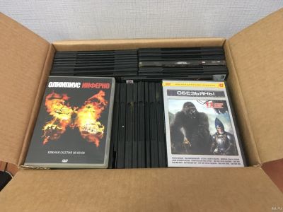 Лот: 18180789. Фото: 1. ДВД Диски DVD с Фильмами 106 штук... Видеозаписи, фильмы