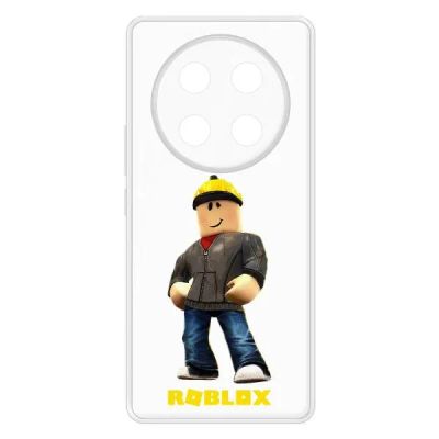 Лот: 25086669. Фото: 1. Чехол Krutoff Clear Case Roblox... Чехлы, бамперы
