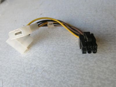 Лот: 3134373. Фото: 1. VGA PCI Express 6 Pin to 2 x 4... Шлейфы, кабели, переходники