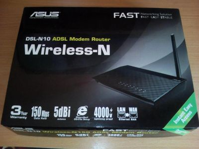 Лот: 7861069. Фото: 1. Модем Роутер Asus. WiFi, Bluetooth адаптеры