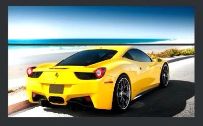 Лот: 5715468. Фото: 1. Модульная Картина "Ferrari". Холсты чистые