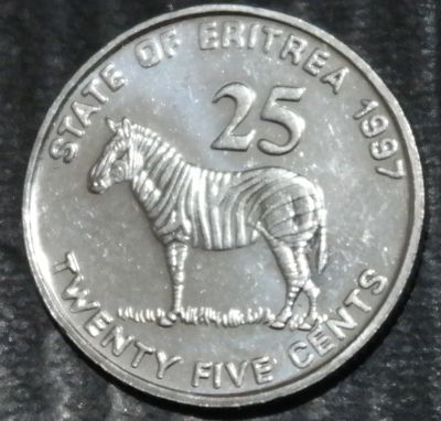Лот: 18182324. Фото: 1. Экзотика с рубля (56624) Эритрея. Остальные страны