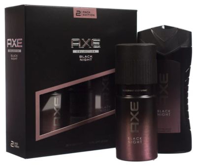 Лот: 9048200. Фото: 1. AXE Подар.набор BLACK NIGHT (дезодорант... Подарки на 23 февраля