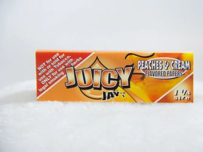 Лот: 10779470. Фото: 1. Juicy Jay's 1/4 Peaches & Cream... Аксессуары и запчасти для кальянов