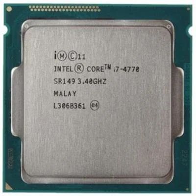Лот: 9739883. Фото: 1. Процессор i7 4770 3.40ghz. Процессоры