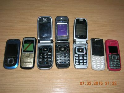 Лот: 5066972. Фото: 1. 7 неисправных телефонов Nokia. Кнопочные мобильные телефоны
